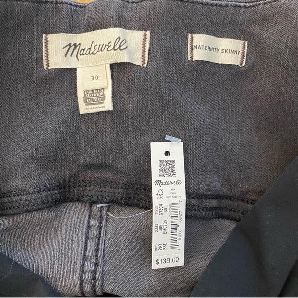 NWT Madewell Over-the-Belly Maternity Skinny Jeans - Picture 11 of 16